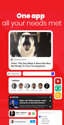 Beloud: News & Free Speech screenshot 4