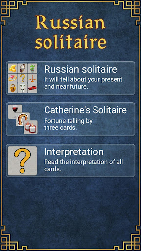 Fortune telling solitaire screenshot 1