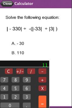 PAPA Math Practice Test Lite screenshot 4
