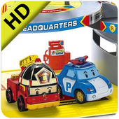 Robot Poli Cars Puzzle icon