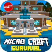 Micro Craft Survival 3D Build &amp; Craft icon
