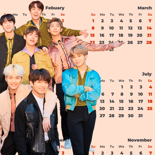 BTS Calendar Widget icon