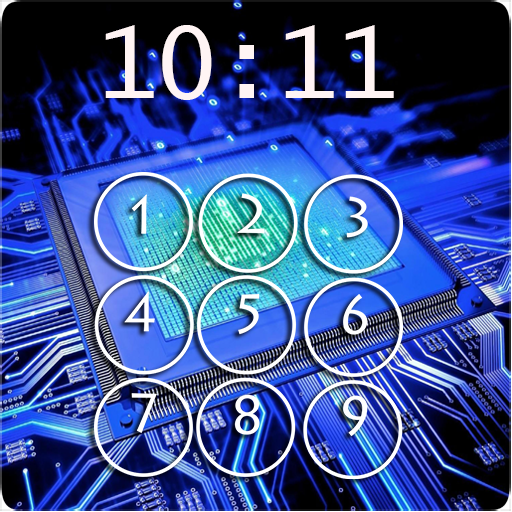 Circuit Board Lock Screen icon