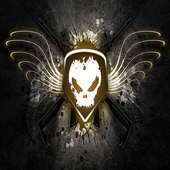 Skulls Digital Clock icon