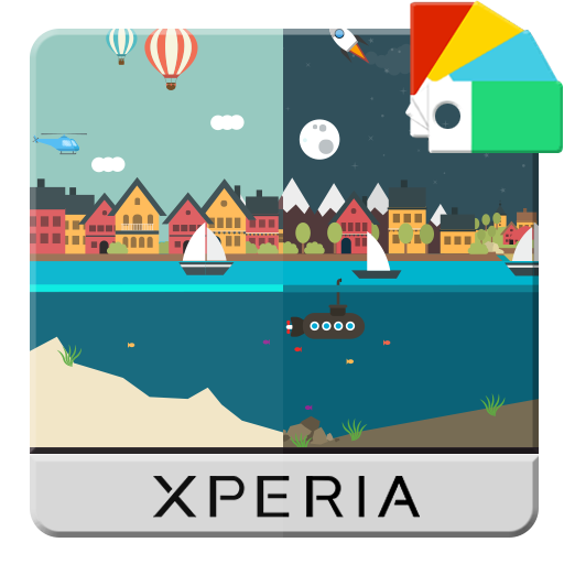 City life theme icon