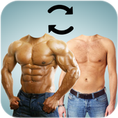 Bodybuilder Face Changer icon