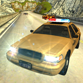 Police Taxi Driver Racing Game icon