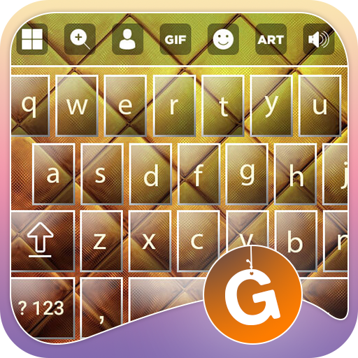 Gold Keyboard icon