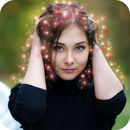 Photo glitter effects sparkle Light editor icon