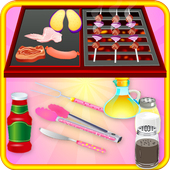 cooking games grill decoration icon