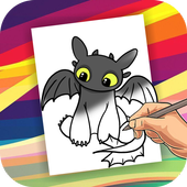 How To Draw How To Train Your Dragon icon
