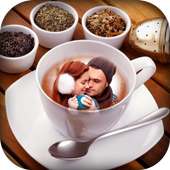 Coffee Cup Photo Frames on 9Apps