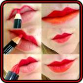 DIY Lip Makeup Girls Steps Ideas Home Tutorials HD on 9Apps