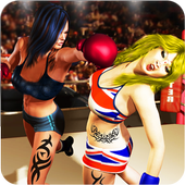 Superstar World Wrestling Girl Fight icon