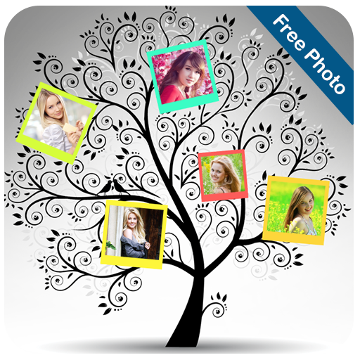 Tree Photo Collage Editor icon