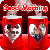 Coffee Cup Dual Photo Frame иконка