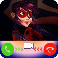 Marinette Fake Video Call: ladybug Video & Message
