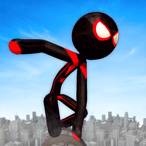 Spider Hero Rope Gangster City icon