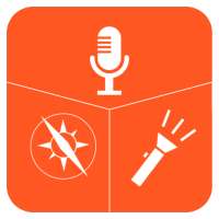 Voice Recorder - Compass - Flashlight (3 in 1) on 9Apps