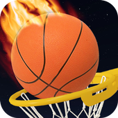 Dunk Ball Shot in Basket icon