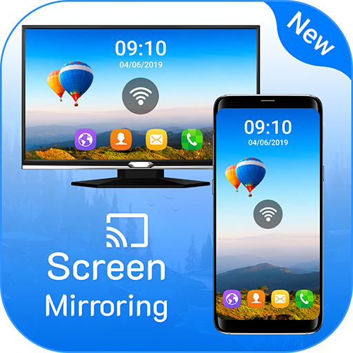 Screen Mirroring with TV: Mobile Screen to TV icon
