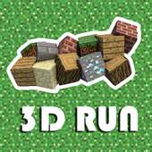 Mini Block craft running: 3d fun run blocky