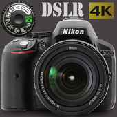 DSLR HD Camera 4k icon