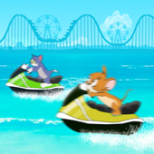 Jetski Jerry Race and Cat icon