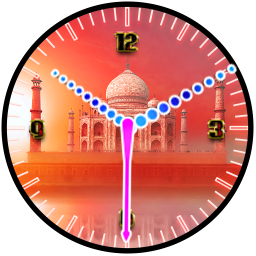 Tajmahal Clock Live Wallpaper icon