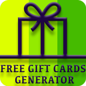 Generator for Free 🎁 Gift Card 💳 &amp; Coins 💰 2017 icon
