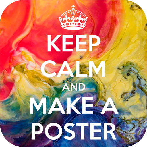 Keep Calm Poster Maker أيقونة