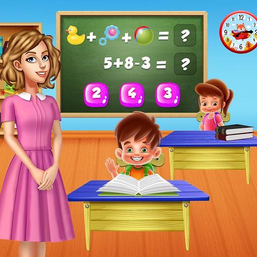 Kindergarten School Teacher: Kids Learning Games icon