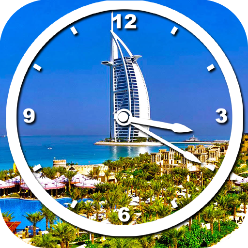 Dubai Clock Live Wallpaper icon