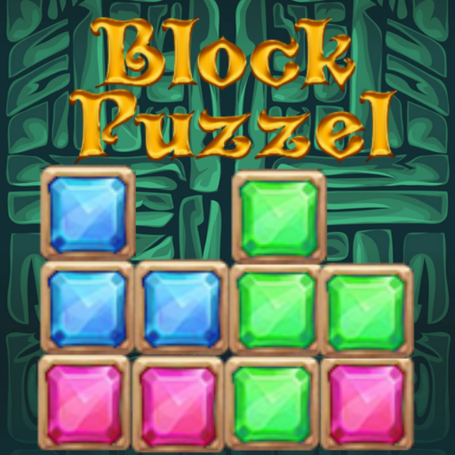 Block puzzle candy icon