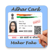 Fake Aadhar Card for India icon