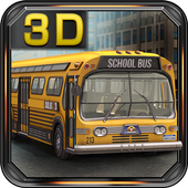 School Bus Mania 3D Parking icon