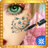 Face Tattoo Design Studio 2018 : Tattoo Maker Game icon