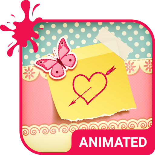 Scrapbook Animated Keyboard icon