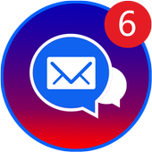Messengers for social messages icon