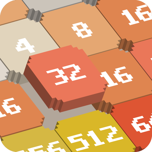 2048 game - 2048 with 8 bit icon