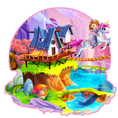 Temple Princesse Sofia Adventure Word icon