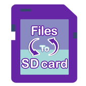 file to sdcard icon