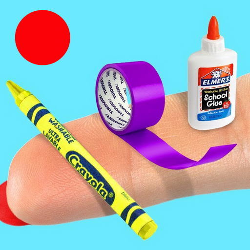 DIY mini stationery for dolls step by step icon