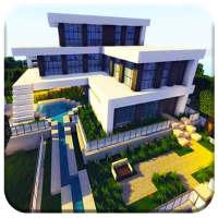 Modern Mansion Map House For Minecraft