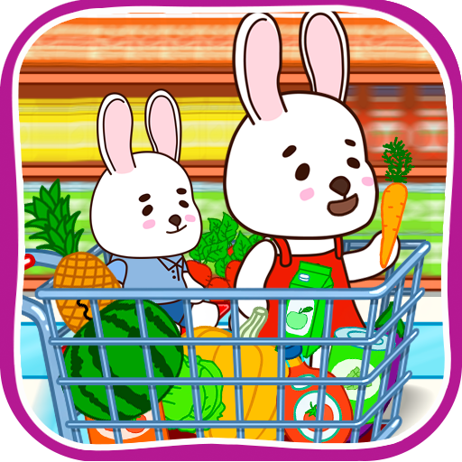 Anime Bunny: Kids supermarket icon