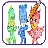 How To Draw PJ Mask Cartoon आइकन