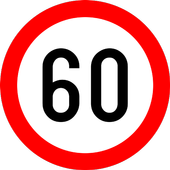 Speed warning icon