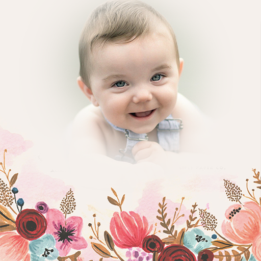 Water Color Border Photo Frames icon