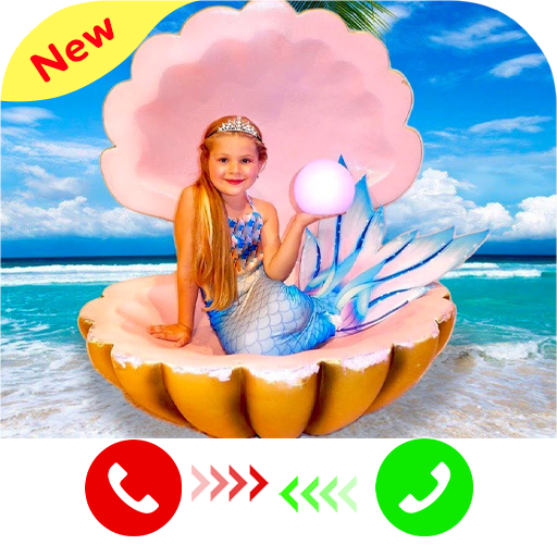 Diana Mermaid Princess Video Call &amp; chat simulator icon