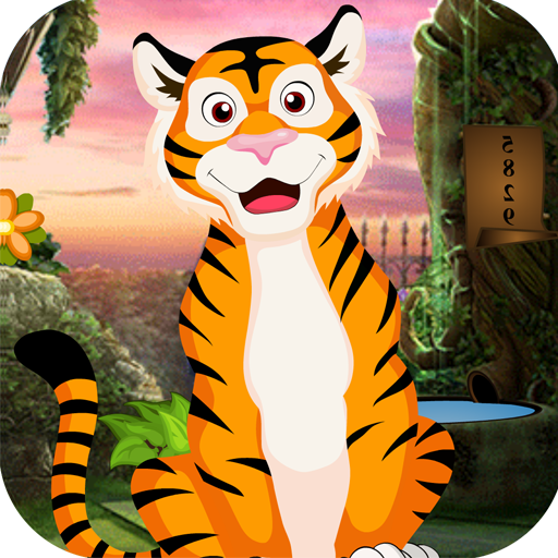 Kavi Games 410 - Tiger Rescue From cave Game icon